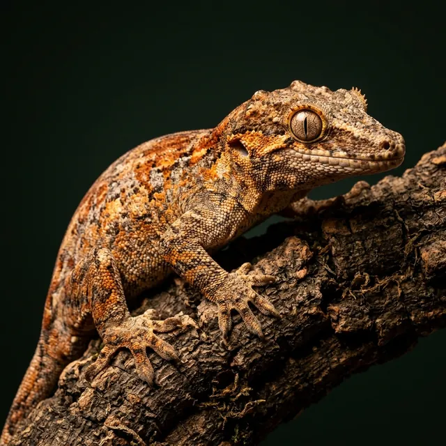 Gargoyle gecko portrait